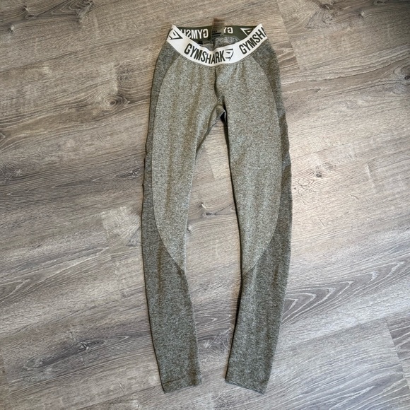 Gym Shark Womens Dry Fit Flex Leggings Size small Low Rise Full - Picture 3 of 4